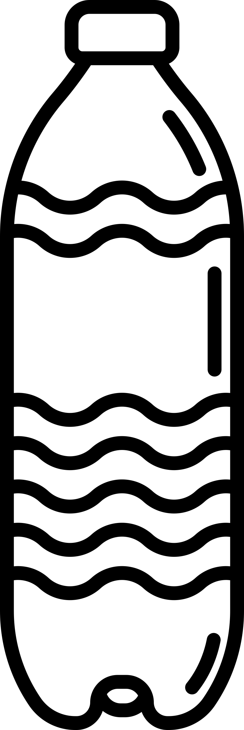 Big Bottle Of Water Svg Line Art Free Vectors
